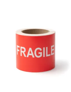 Fragile - Roll of 250 labels