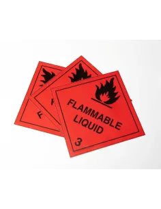 Class 3 Flammable Liquid - 250mm Placard