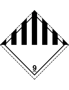 Class 9 Miscellaneous - 250mm Placard 2