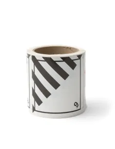 Class 9 Miscellaneous - Roll of 250 warning diamond labels