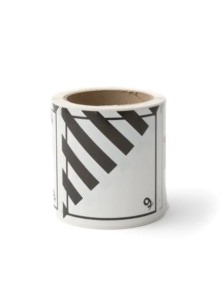 Class 9 Miscellaneous - Roll of 250 warning diamond labels