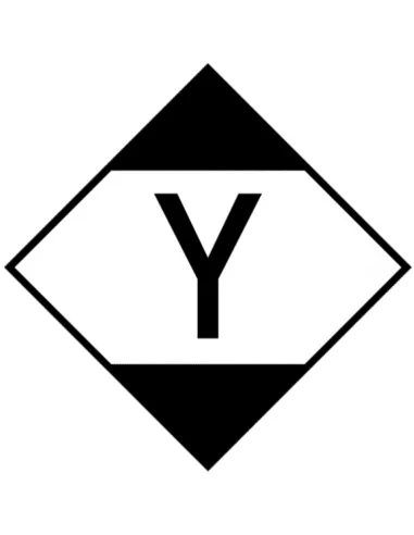 Limited Quantity (IATA) - Roll of 250 warning diamond labels