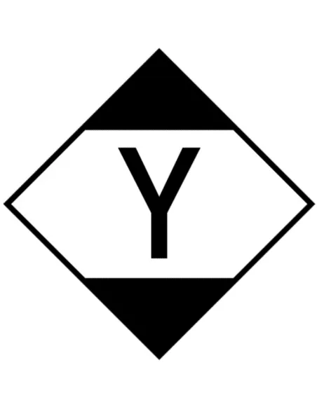 Limited Quantity (IATA) - Roll of 250 warning diamond labels Limited Quantity (IATA) - Roll of 250 warning diamond labels