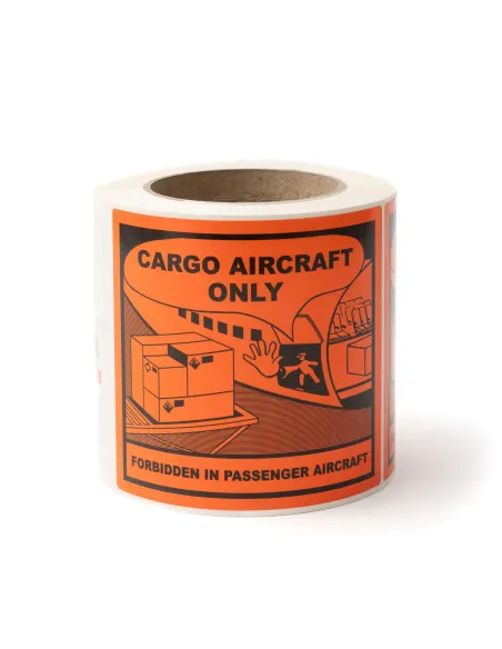 Cargo Aircraft Only - Roll of 250 labels