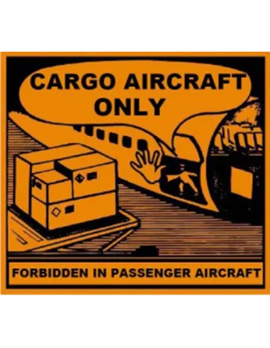 Cargo Aircraft Only - Roll of 250 labels