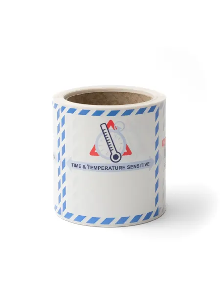 IATA Time and Temp Sensitive - Roll of 250 labels IATA Time and Temp Sensitive - Roll of 250 labels