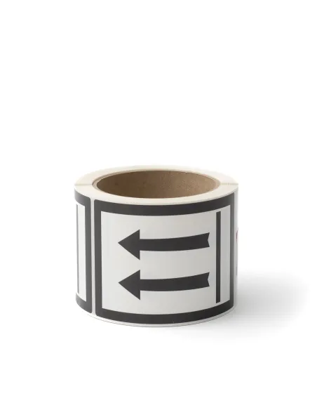 Orientation Arrows - Roll of 250 labels