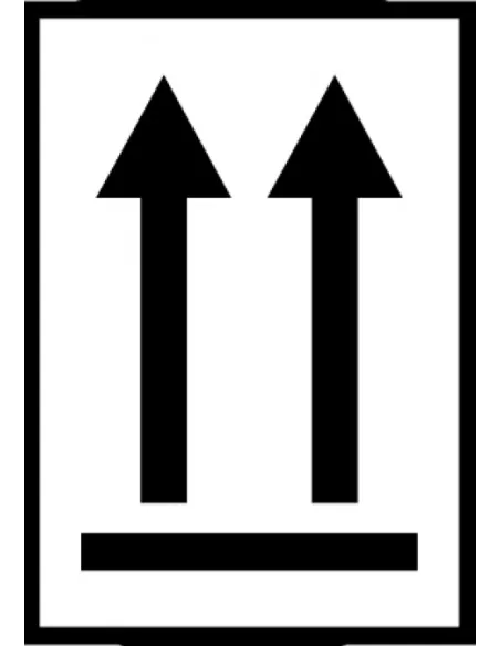 Orientation Arrows - Roll of 250 labels